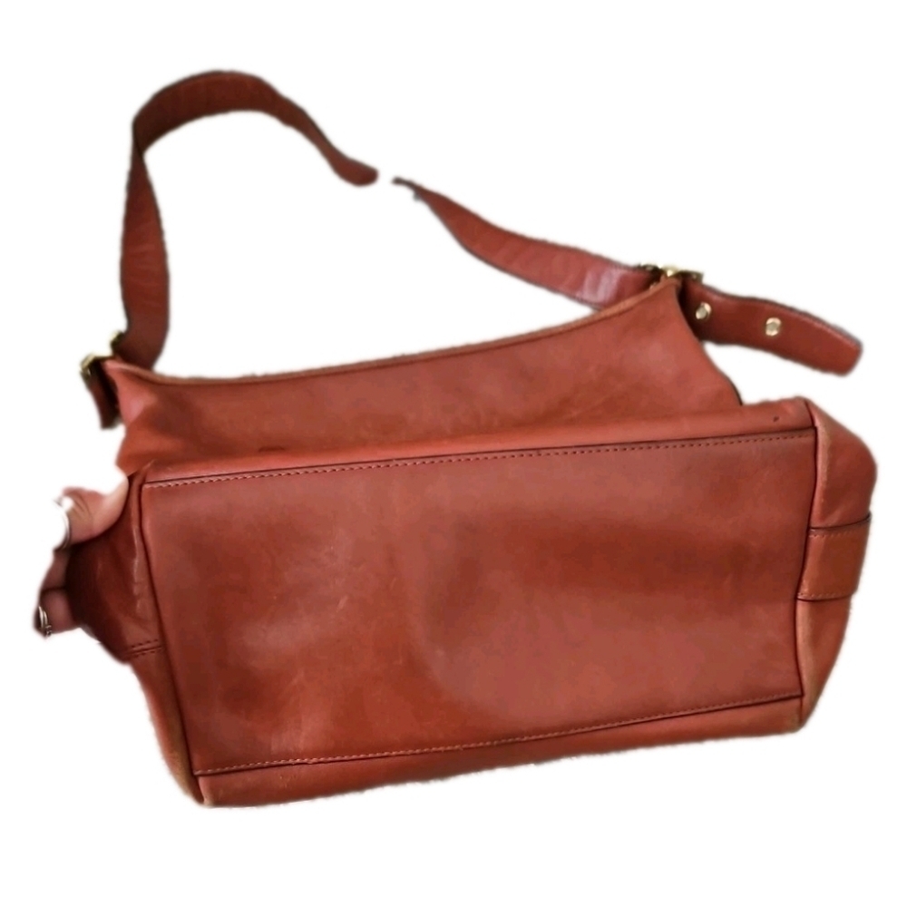Coach Vintage Brown Leather Legacy Large Hobo Classic Designer Shoulder Purse - Picture 4 of 14